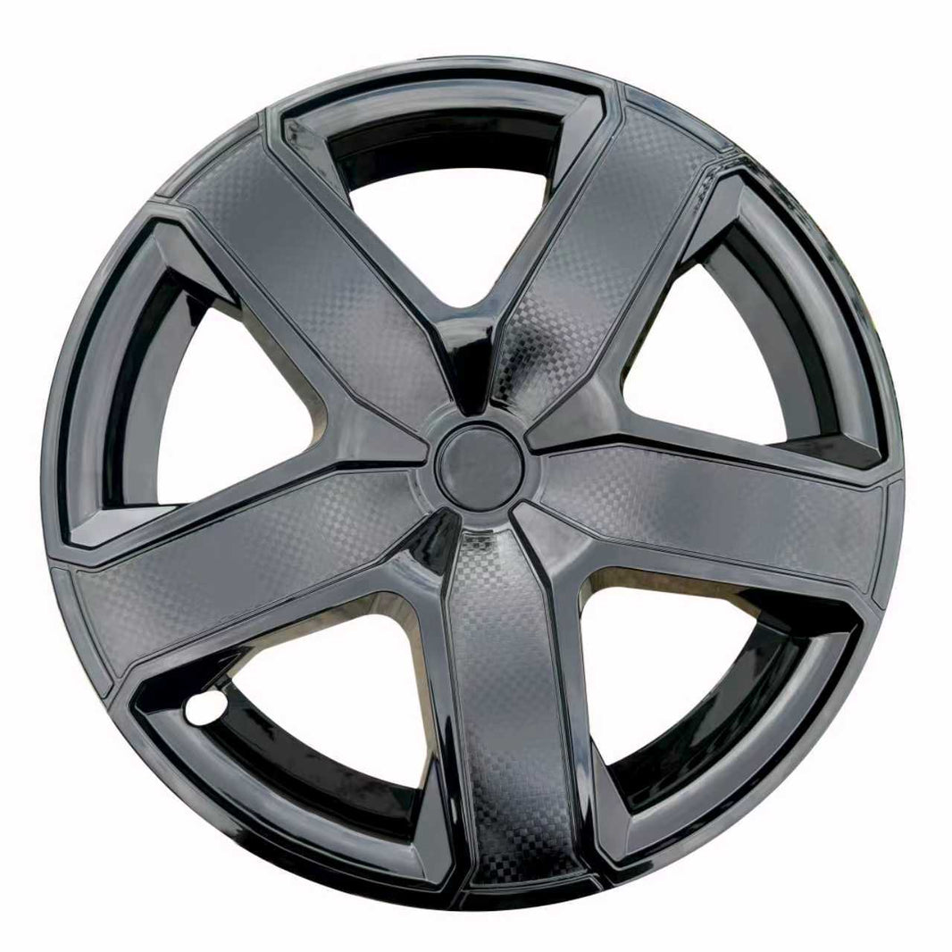 19-Inch 02-Style Silver & Black Two-Tone Wheel Covers for Tesla Model Y Juniper (2025.03+）