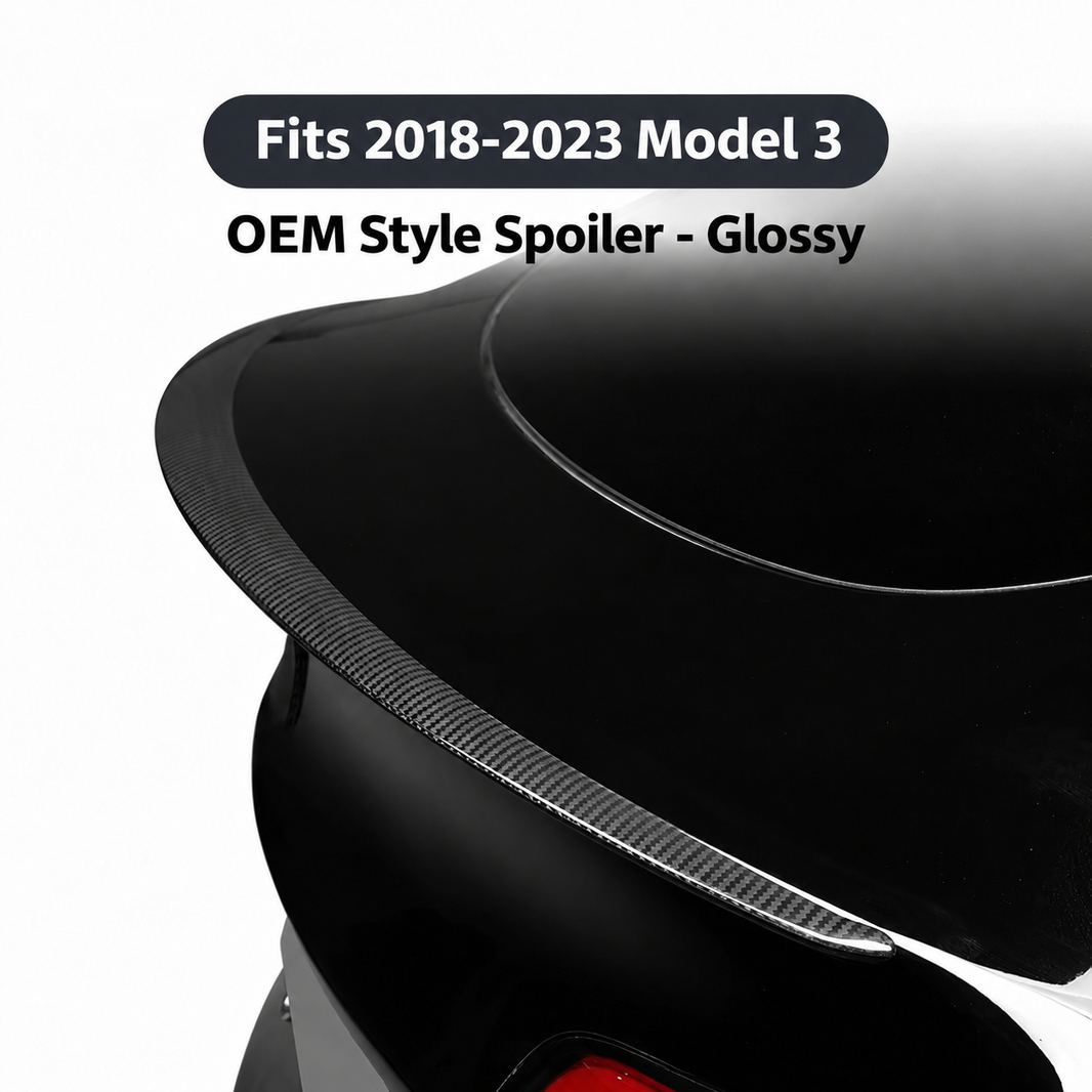Carbon Fieber Spoiler For Model Y / Model 3