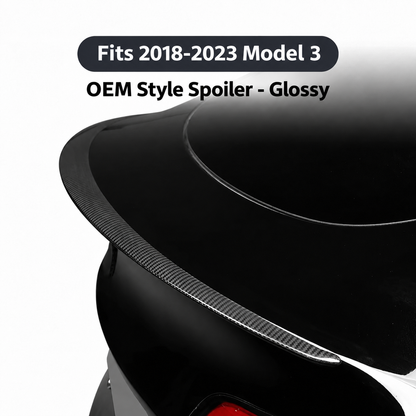 Carbon Fieber Spoiler For Model Y / Model 3