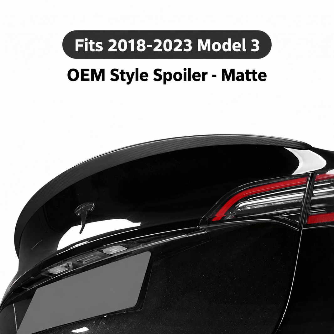 Carbon Fieber Spoiler For Model Y / Model 3