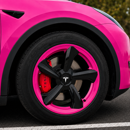 Model Y Juniper 2025.03+ Colorful Sport 19-Inch Full-Cover Wheel Covers