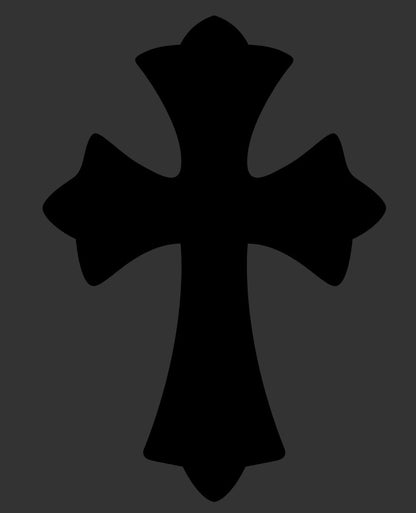 3-Piece Colorful Cross Car Decal Set – Trendy Personalized DIY Stickers1