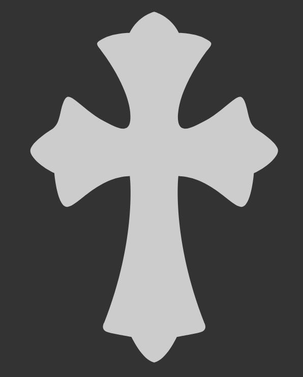 3-Piece Colorful Cross Car Decal Set – Trendy Personalized DIY Stickers1