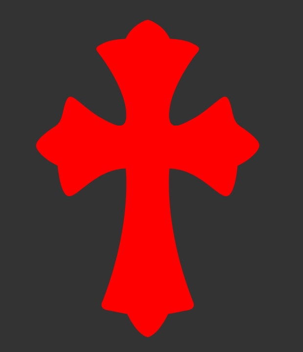 3-Piece Colorful Cross Car Decal Set – Trendy Personalized DIY Stickers1