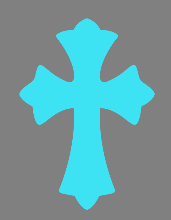 3-Piece Colorful Cross Car Decal Set – Trendy Personalized DIY Stickers1