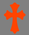 3-Piece Colorful Cross Car Decal Set – Trendy Personalized DIY Stickers1