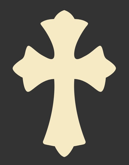 3-Piece Colorful Cross Car Decal Set – Trendy Personalized DIY Stickers1