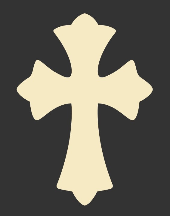 3-Piece Colorful Cross Car Decal Set – Trendy Personalized DIY Stickers1