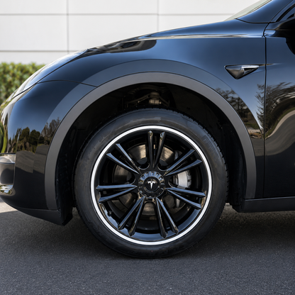19-Inch Color-Edge Style Wheel Covers for Tesla Model Y (2020–2024)