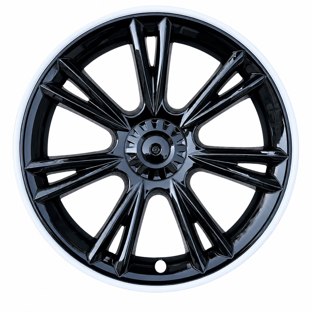 19-Inch Color-Edge Style Wheel Covers for Tesla Model Y (2020–2024)