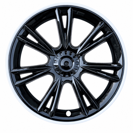 19-Inch Color-Edge Style Wheel Covers for Tesla Model Y (2020–2024)