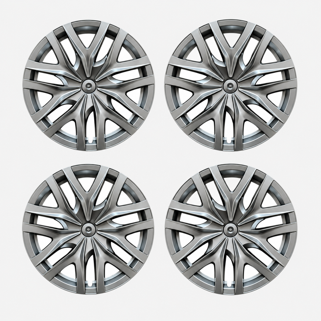 18-Inch Spider-Style Wheel Covers for Tesla Model 3 Highland 2023.10+