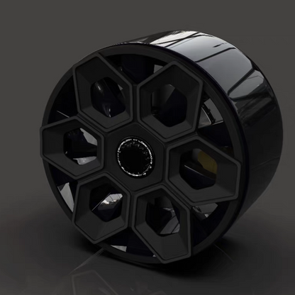19-Inch Petal-Style Wheel Covers for Tesla Model 3 Performance 2018–2023