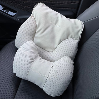 U-Shaped Neck Support Pillow & Lumbar Cushion for Tesla Model 3/Model Y/Model S/Model X