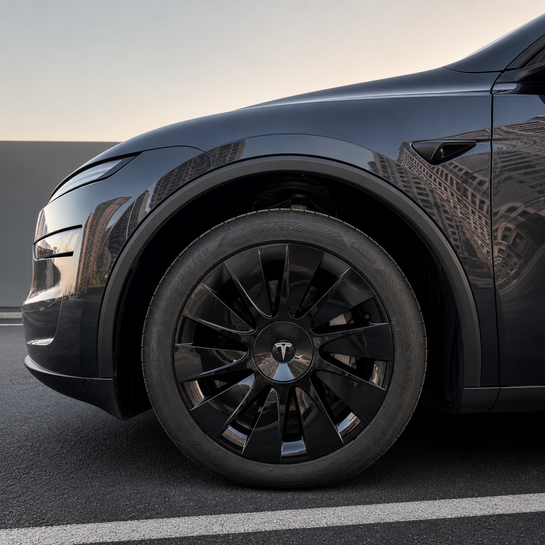 Model Y Juniper 2025.03+19-Inch Turbine-Style Wheel Covers