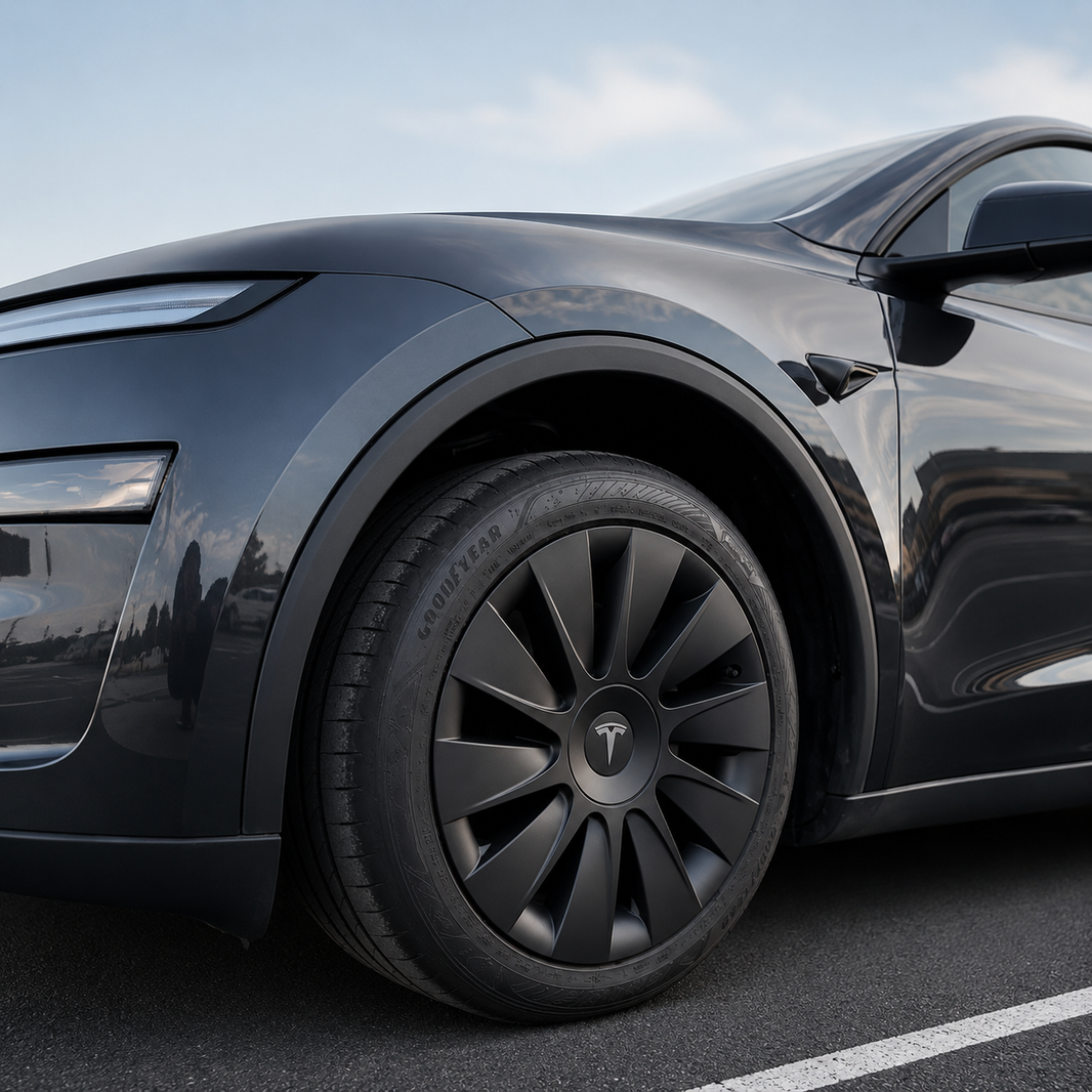 Model Y Juniper 2025.03+19-Inch Turbine-Style Wheel Covers