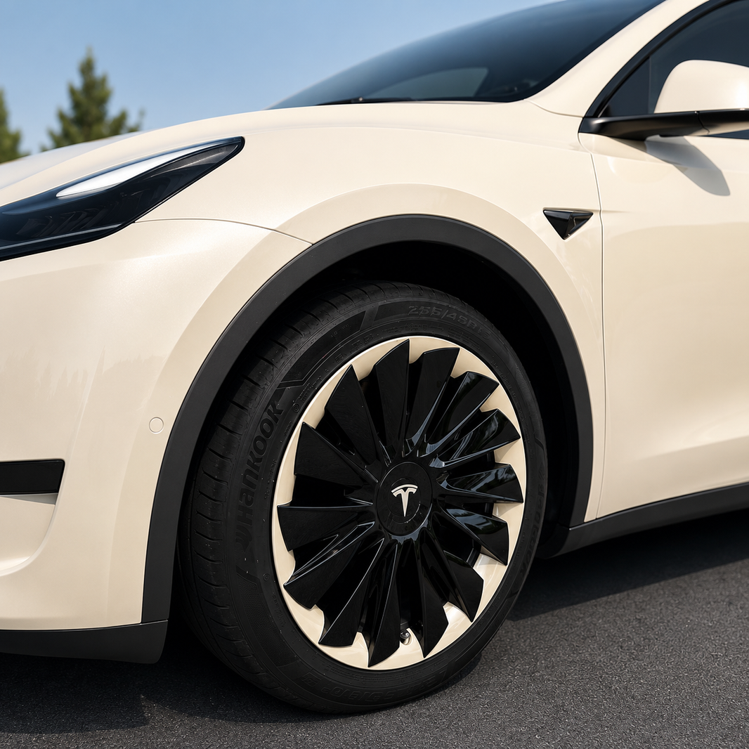 19-Inch Blade-Style Wheel Covers for Tesla Model Y (2020–2024)