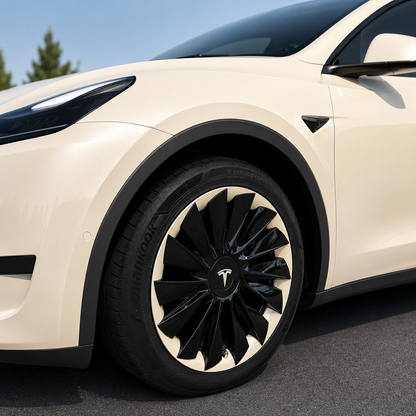 19-Inch Blade-Style Wheel Covers for Tesla Model Y (2020–2024)