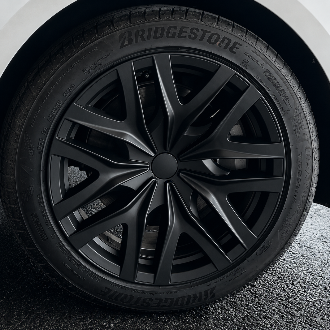 18-Inch Spider-Style Wheel Covers for Tesla Model 3 Highland 2023.10+