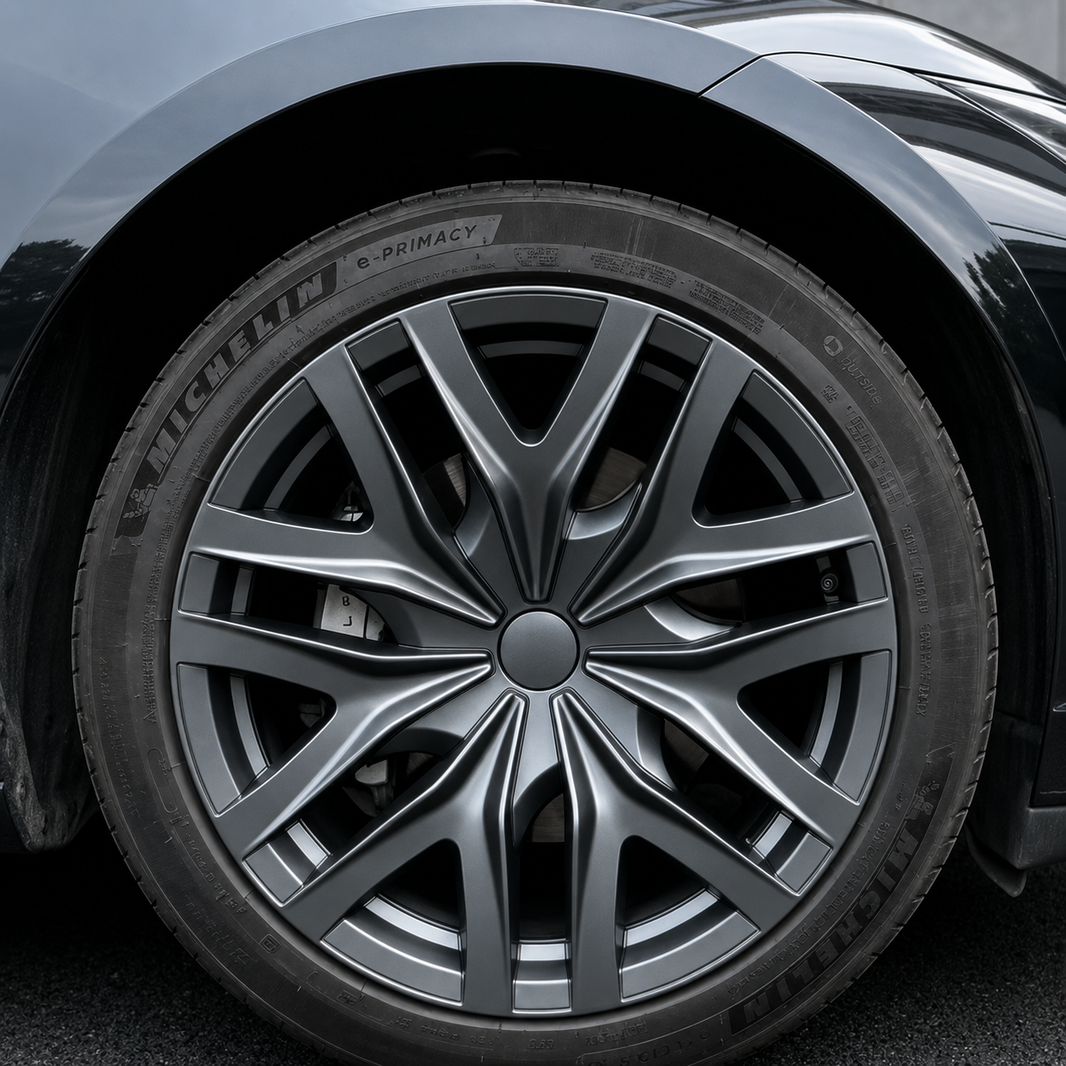 18-Inch Spider-Style Wheel Covers for Tesla Model 3 Highland 2023.10+