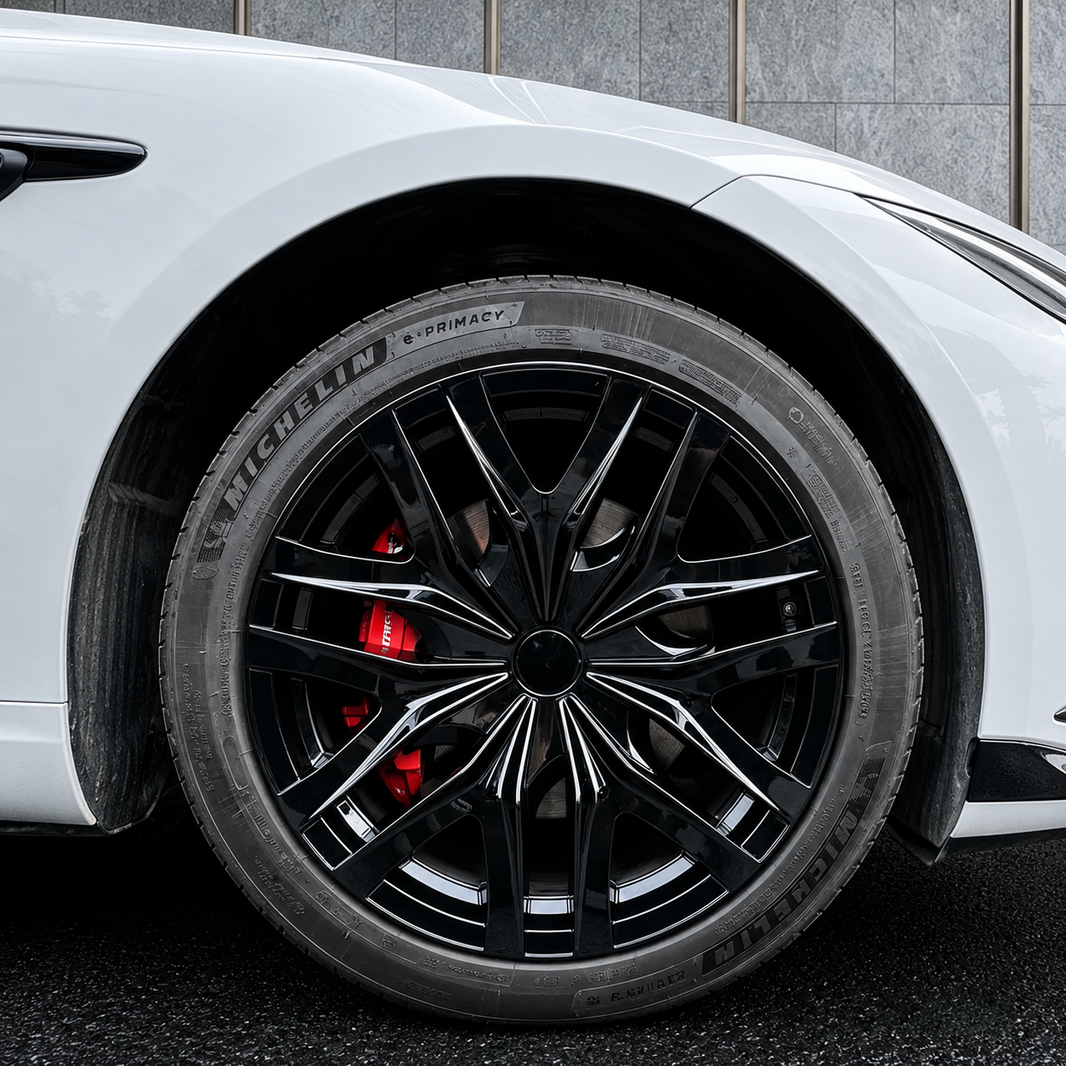 18-Inch Spider-Style Wheel Covers for Tesla Model 3 Highland 2023.10+