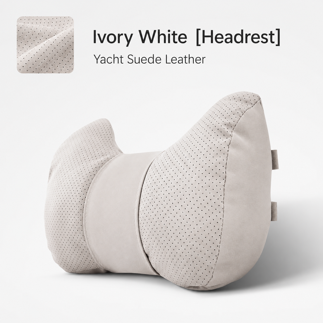 U-Shaped Neck Support Pillow & Lumbar Cushion for Tesla Model 3/Y/S/X