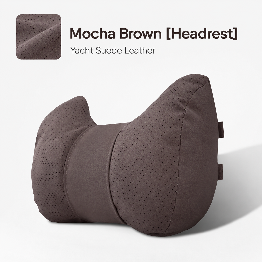 U-Shaped Neck Support Pillow & Lumbar Cushion for Tesla Model 3/Y/S/X