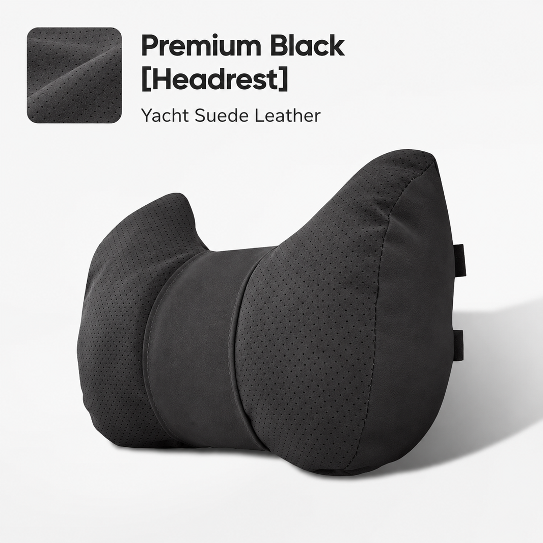 U-Shaped Neck Support Pillow & Lumbar Cushion for Tesla Model 3/Y/S/X