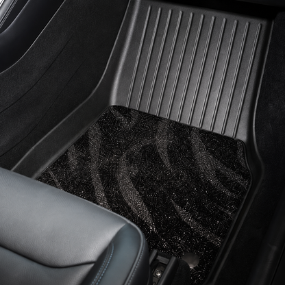 TPE 6-Piece Set Floor Mats & Cargo Liners for Tesla Model Y/ 3/ Model Y Juniper/Model 3 Highland– All-Weather Protection