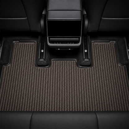 TPE 6-Piece Set Floor Mats & Cargo Liners for Tesla Model Y/ 3/ Model Y Juniper/Model 3 Highland– All-Weather Protection