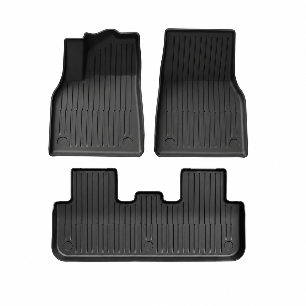 TPE Floor Mats & Cargo Liners for Tesla Model Y/ 3/ Model Y Juniper/Model 3 Highland– All-Weather Protection（副本）