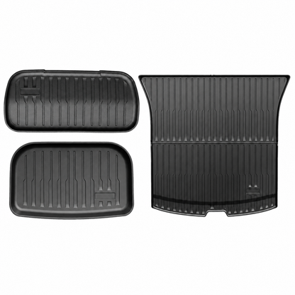 TPE 3-Piece Set Cargo Liners for Tesla Model Y/ 3/ Model Y Juniper/Model 3 Highland– All-Weather Protection