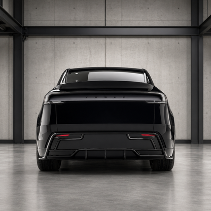 2026 Tesla Model Y Juniper Gloss Black Full Body Kit-Tesexy 07