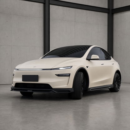2026 Tesla Model Y Juniper Matte Black Full Body Kit-Tesexy 07