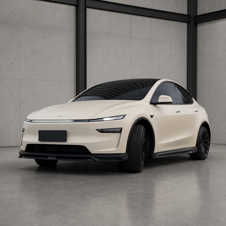 2026 Tesla Model Y Juniper Matte Black Full Body Kit-Tesexy 07