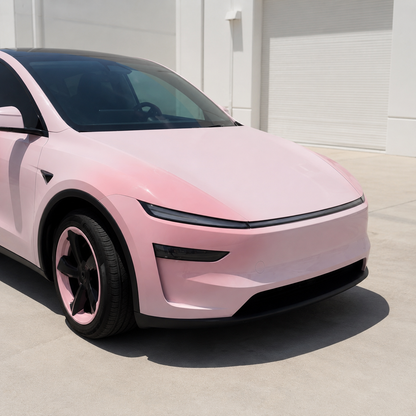 Tesexy Shy Shy Pink Custom Vinyl Wrap