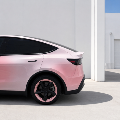 Tesexy Shy Shy Pink Custom Vinyl Wrap