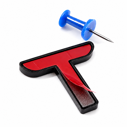 Rear Trunk Letter Badge Covers for Tesla Model Y Juniper/YL