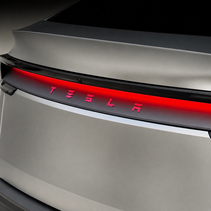 Rear Trunk Letter Badge Covers for Tesla Model Y Juniper/YL