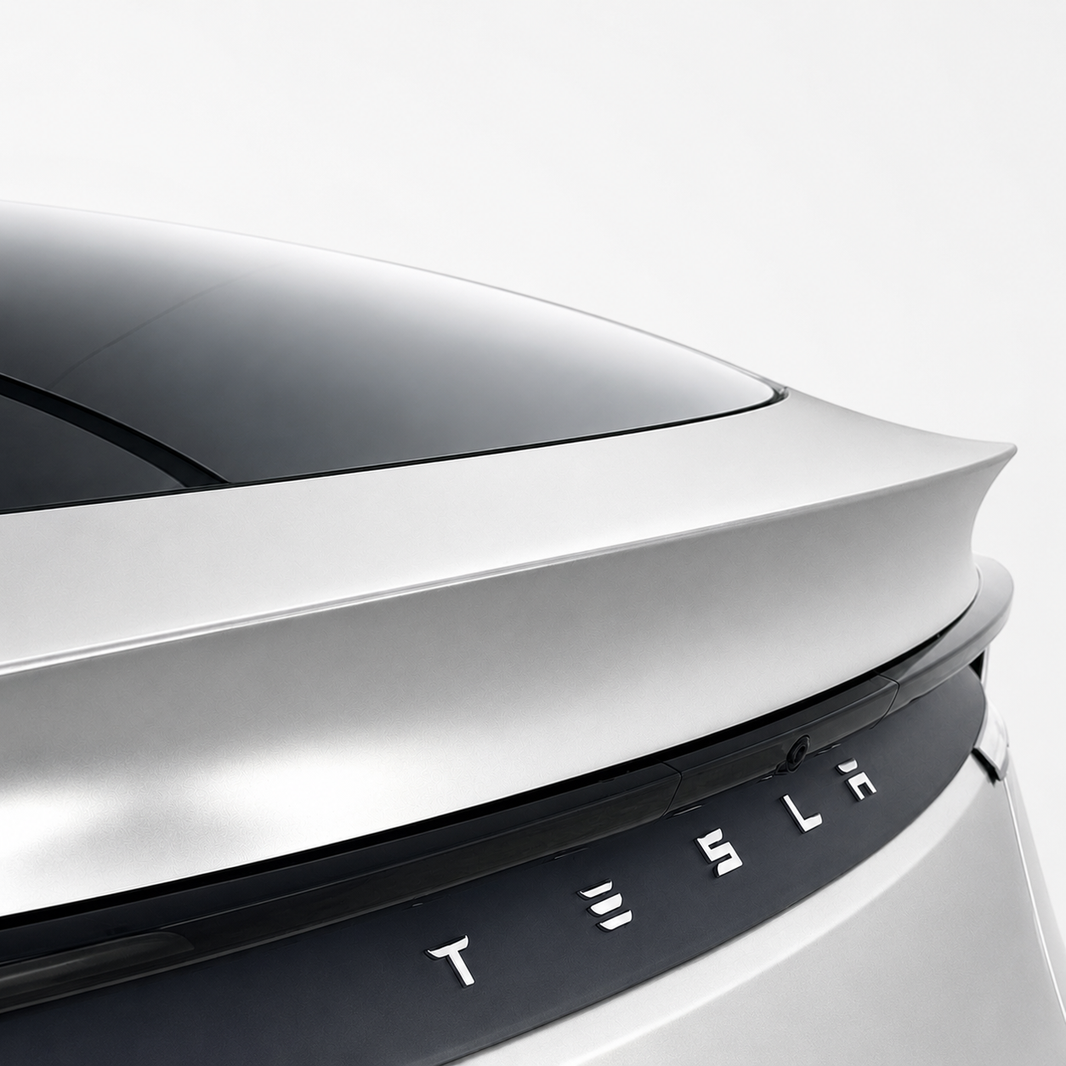 Rear Trunk Letter Badge Covers for Tesla Model Y Juniper/YL
