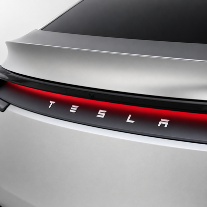 Rear Trunk Letter Badge Covers for Tesla Model Y Juniper/YL