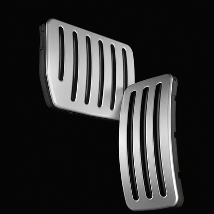 Aluminum Alloy Accelerator and Brake Pedal Covers for Tesla Model Y / YL / Model 3