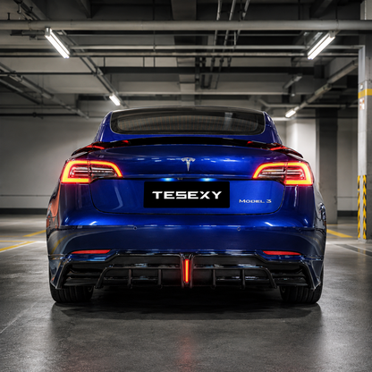 2017–2023 Tesla Model 3 Full Body Kit -Tesexy01