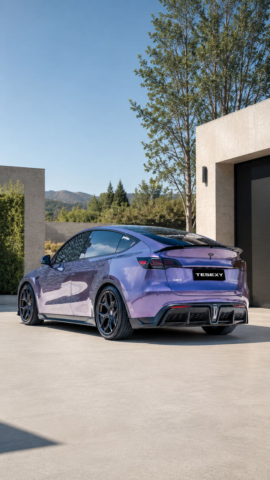 2020-2024 Model Y Matte Full Body Kits-Tesexy01