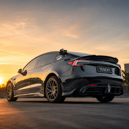 Model 3 Highland Glossy Full Body Kits-Tesexy 01