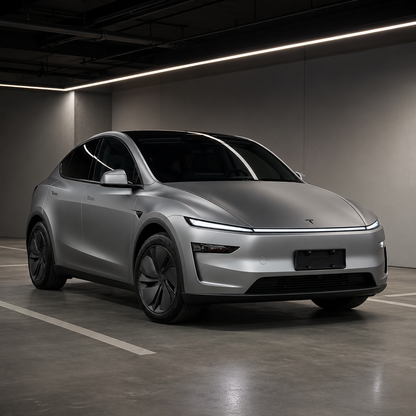 Matte Liquid Metal Silver Vinyl Wrap
