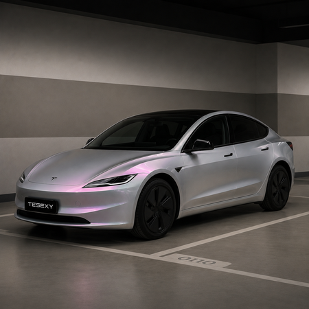 Dreamy Volcanic Gray Gloss Vinyl Wrap