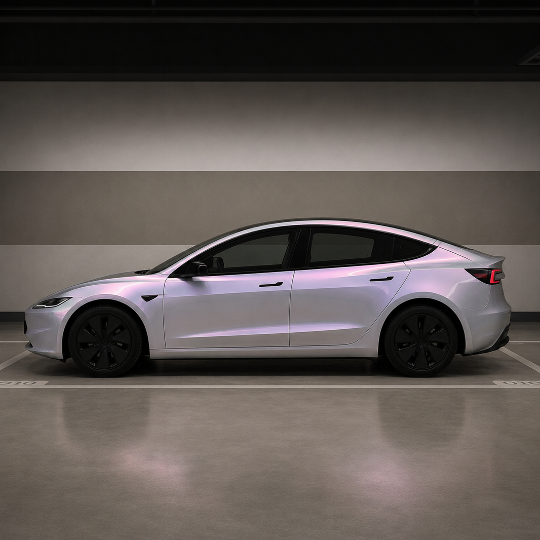 Dreamy Volcanic Gray Gloss Vinyl Wrap