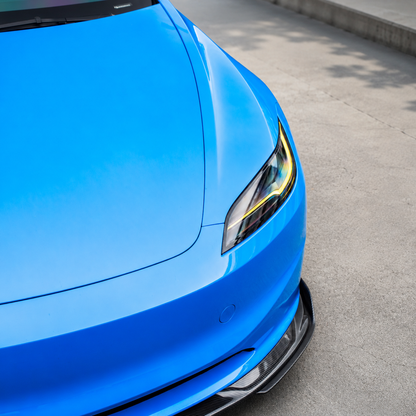 Glossy Carbon Fiber Full Body Kit For Model 3 HIghland -Tesexy02