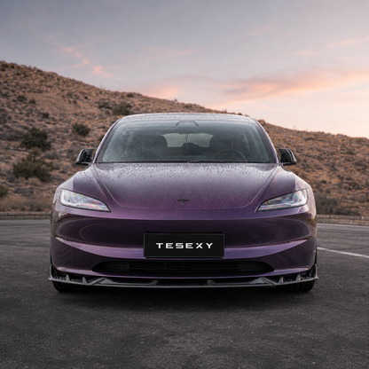 Carbon Fiber Glossy Full Body Kit For Model 3 HIghland -Tesexy03